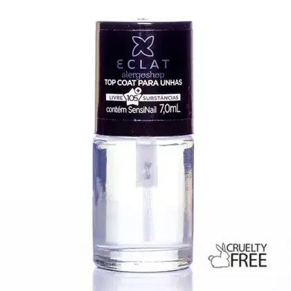 Imagem do produto Esmalte Top Coat Para Unhas Hipoalergênico Alergoshop 7ml