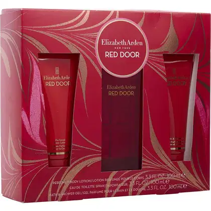 Imagem do produto Perfume Feminino Elizabeth Arden Red Door Edt Spray 100 Ml&Loção Corporal Gel De Banho