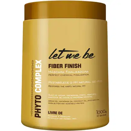 Imagem do produto Let Me Be Phyto Complex - Máscara Fiber Finish Controle do pH Capilar 1kg