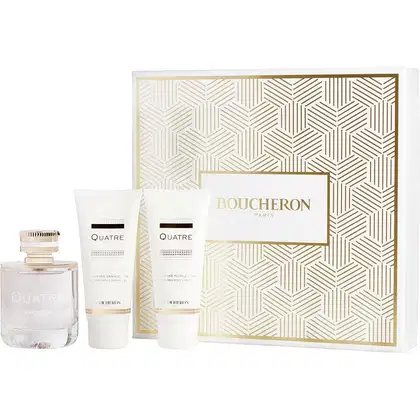 Imagem do produto Perfume Feminino Boucheron Quatre EDP Spray 100 Ml&Loção Corporal Gel Banho