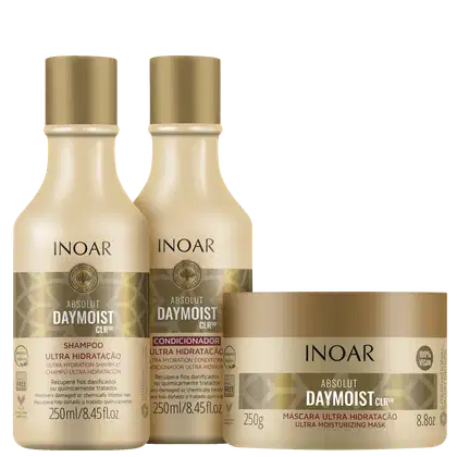 Imagem do produto Kit Inoar Absolut DayMoist CLR Tratamento (3 Produtos)