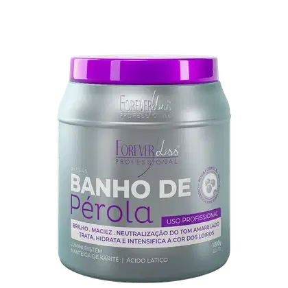 Imagem do produto Forever Liss Professional Banho de Pérola - Máscara de Hidratação 1000g