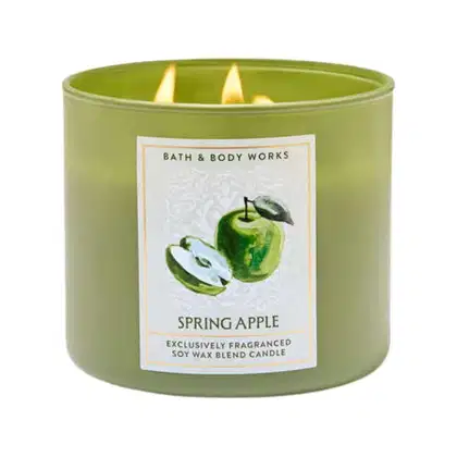 Imagem do produto Vela 3 pavios Spring Apple Bath Body Work-411 gr