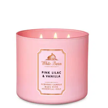 Imagem do produto Vela 3 Pavios Pink Lilac and Vanilla Bath Body Work-411 gr