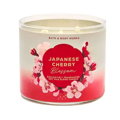 Imagem do produto Vela 3 Pavios Japanese Cherry Blossom BBW- 411 grs