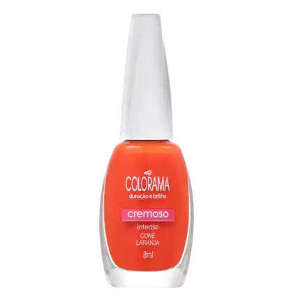 Imagem do produto Colorama Forma em Cor Cone Laranja - Esmalte Cremoso 8ml