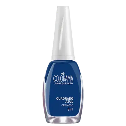Imagem do produto Colorama Forma em Cor Quadrado Azul - Esmalte Cremoso 8ml