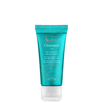 A imagem mostra o Gel de Limpeza Facial Cleanance da marca Avène.