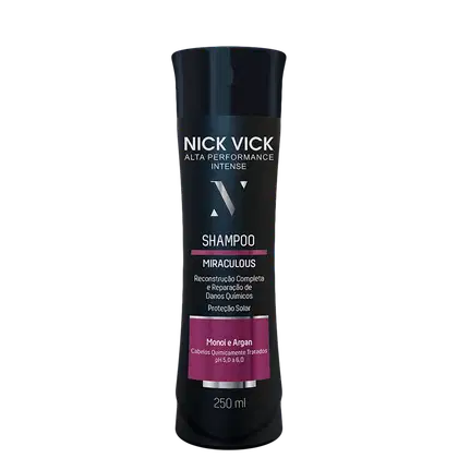 Imagem do produto Nick & Vick PRO-Hair Reestruturador - Shampoo 250ml