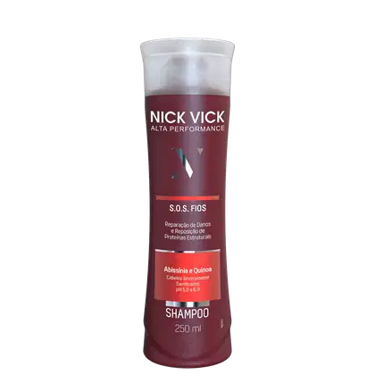Imagem do produto Nick & Vick PRO-Hair S.O.S Fios - Shampoo 250ml