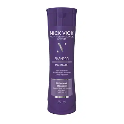 Imagem do produto Nick & Vick Alta Performance Matizador - Shampoo Desamarelador 250ml