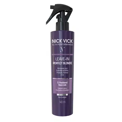 Imagem do produto Nick & Vick Alta Performance Spray Hidratante Loiros - Leave-in 150ml