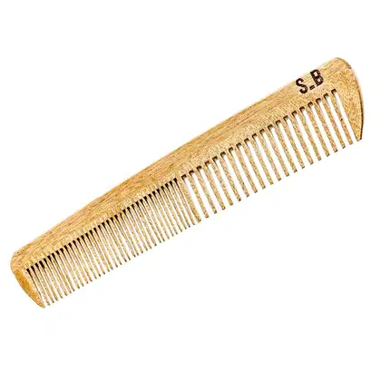 Imagem do produto Pente de Madeira Sobrebarba - Duplo