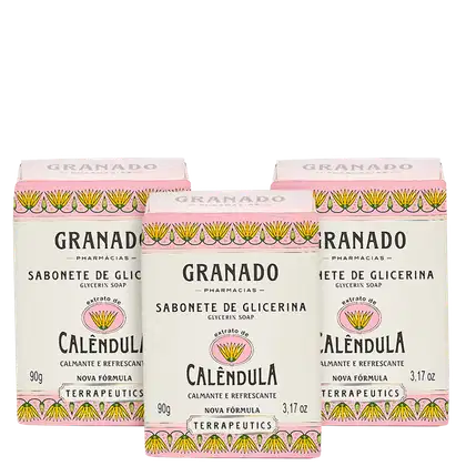 Imagem do produto Kit Granado Terrapeutics Calêndula de Glicerina (3 Unidades)