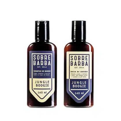 Imagem do produto Dupla Sobrebarba - Shampoo e Balm de Barba - Jungle Boogie
