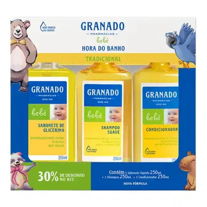Imagem do produto Kit Bebê Hora Do Banho Tradicional