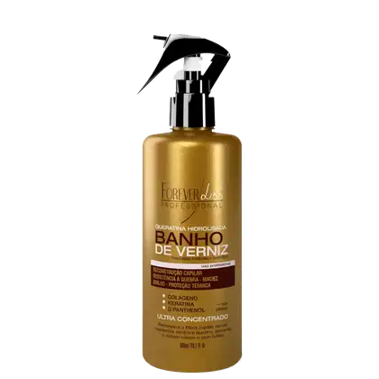 Imagem do produto Forever Liss Professional Banho de Verniz Queratina Hidrolisada - Tratamento Reconstrutor 300ml