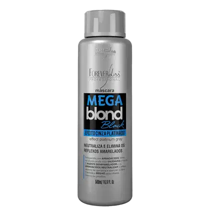 Imagem do produto Forever Liss Professional Mega Blond Black - Máscara Matizadora 500ml