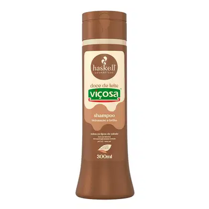 Imagem do produto Shampoo Doce de Leite Hidratação e Brilho Haskell 300ml