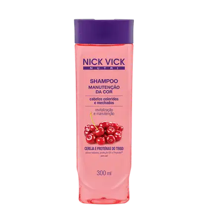 Imagem do produto Nick & Vick NUTRI-Hair Manutenção da Cor - Shampoo sem Sal 300ml