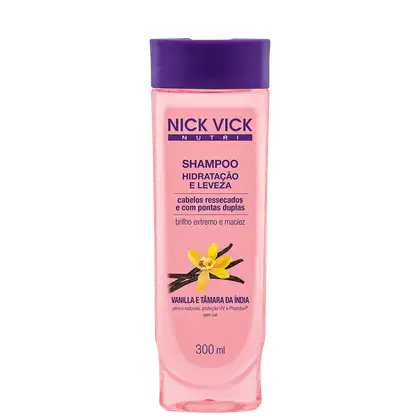 Imagem do produto Nick & Vick NUTRI-Hair Hidratação e Leveza - Shampoo sem Sal 300ml