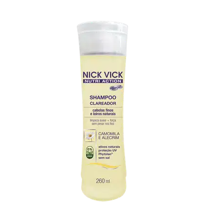 Imagem do produto Nick & Vick NUTRI-Hair - Shampoo Clareador 260ml