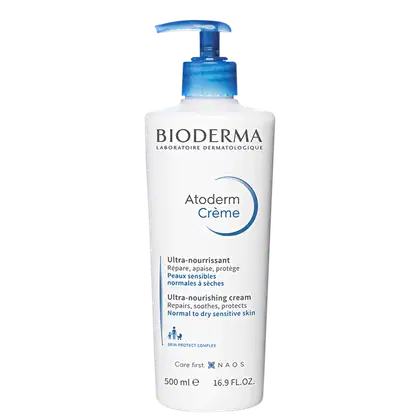 Imagem do produto Bioderma Atoderm  Para Peles Secas e Muito Secas - Creme Hidratante Intensivo 500ml