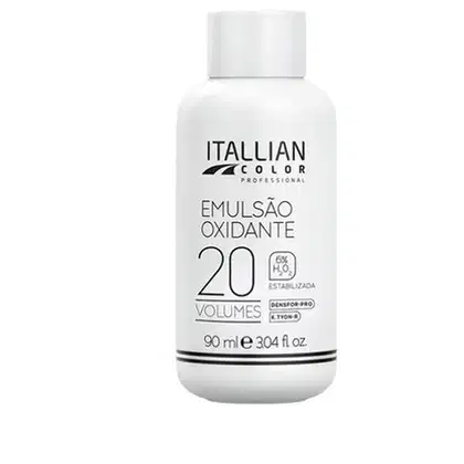 Emulsão Oxidante 20 Volumes Itallian Hairtech Itallian Color Professional, 90ml.