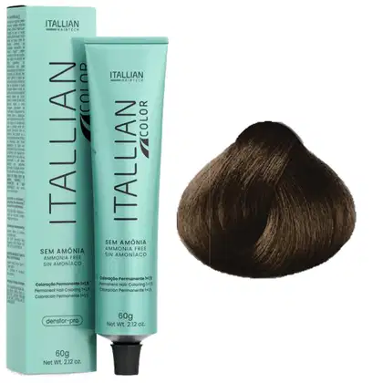 Imagem do produto Coloração Itallian Color Sem Amônia 60g 4.0 Castanho