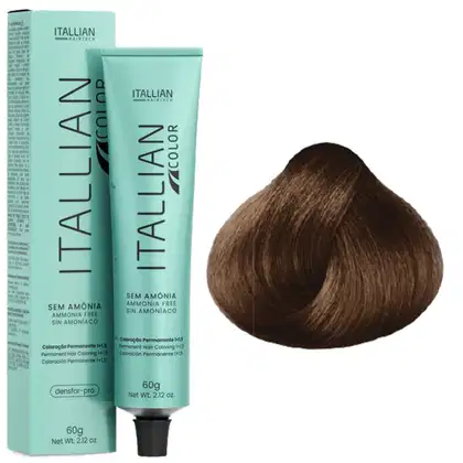 Imagem do produto Coloração Itallian Color Sem Amônia 60g 6.41 Loiro Cobre Cinza