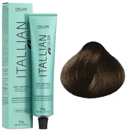 Imagem do produto Coloração Itallian Color Sem Amônia 60g 6.7 Loiro Escuro Marrom