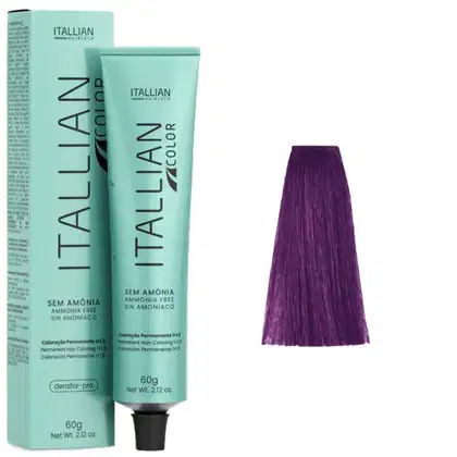 Imagem do produto Coloração Itallian Color Sem Amônia 60g 0.20 Purple