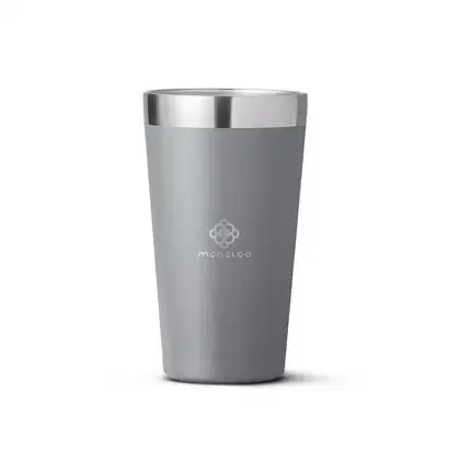 Imagem do produto Copo Térmico Club Cup Moncloa Cinza 475ml