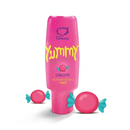 Imagem do produto Gel Térmico Beijável Yummy Chiclete Sexy Fantasy 15g