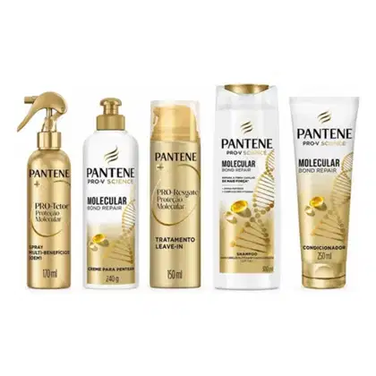 Imagem do produto Kit Molecular Bond Repair Completo 5 Itens | Pantene