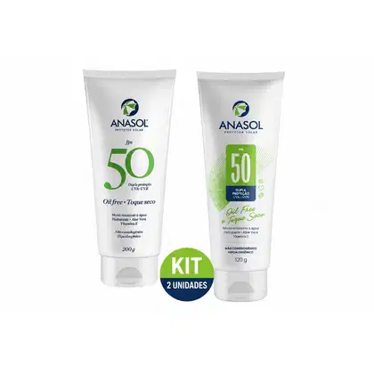 Imagem do produto Kit Protetor Solar Fps 50 200g + 120g | Anasol