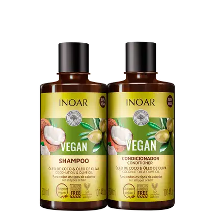 Imagem do produto Kit Inoar Vegan Cuidado Diário (2 Produtos)