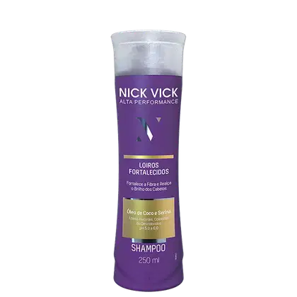 Imagem do produto Nick & Vick Alta Performance Loiros Fortalecidos - Shampoo 250ml