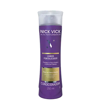 Imagem do produto Nick & Vick Alta Performance Loiros Fortalecidos - Condicionador 250ml
