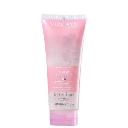 Imagem do produto Vizcaya Botanique Brilho e Maciez - Shampoo sem Sal 200ml