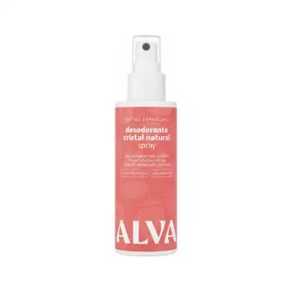 Imagem do produto Alva Spray Cristal Natural Frutas Vermelhas Desodorante Vegano 120ml