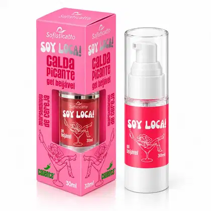 Imagem do produto Soy Loca Calda Picante Beijável  Cereja 30ml Sofisticatto