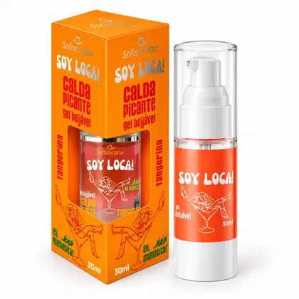 Imagem do produto Soy Loca Calda Picante Beijável Tangerina 30ml Sofisticatto