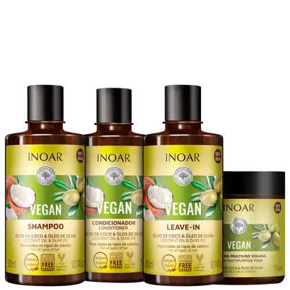 Imagem do produto Kit Inoar Vegan Home (4 Produtos)