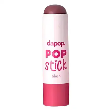 Imagem do produto Blush Bastão Pop Stick Dapop Vitamina E Manteiga Karitê Cor 02 Matte 7g