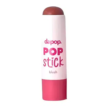 Imagem do produto Blush Bastão Pop Stick Dapop Vitamina E Manteiga Karitê Cor Matte 01 7g