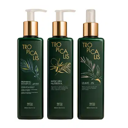 Imagem do produto Kit Tropicalis Hidratação Intensiva Phyto Ativo 3 Unidades