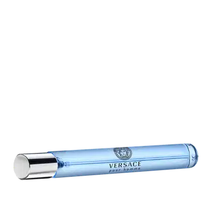A imagem mostra o perfume importado masculino Pour Homme de Versace.