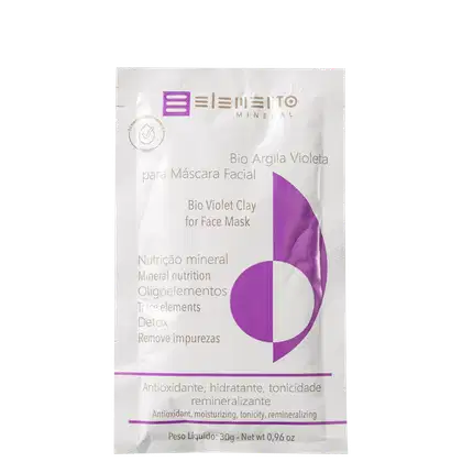 Imagem do produto Elemento Mineral Bio Argila Violeta - Máscara Facial 30g