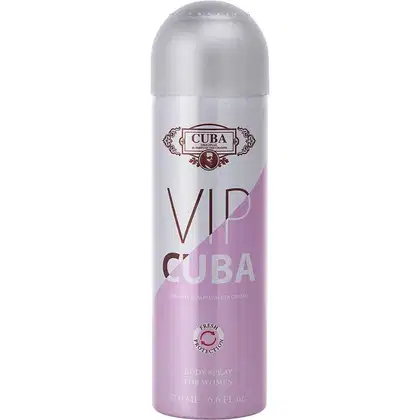 Imagem do produto Água De Cheiro Feminino Cuba Vip Spray Corporal 200 Ml